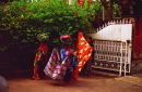 Balinese Clothes Sellers, Bali